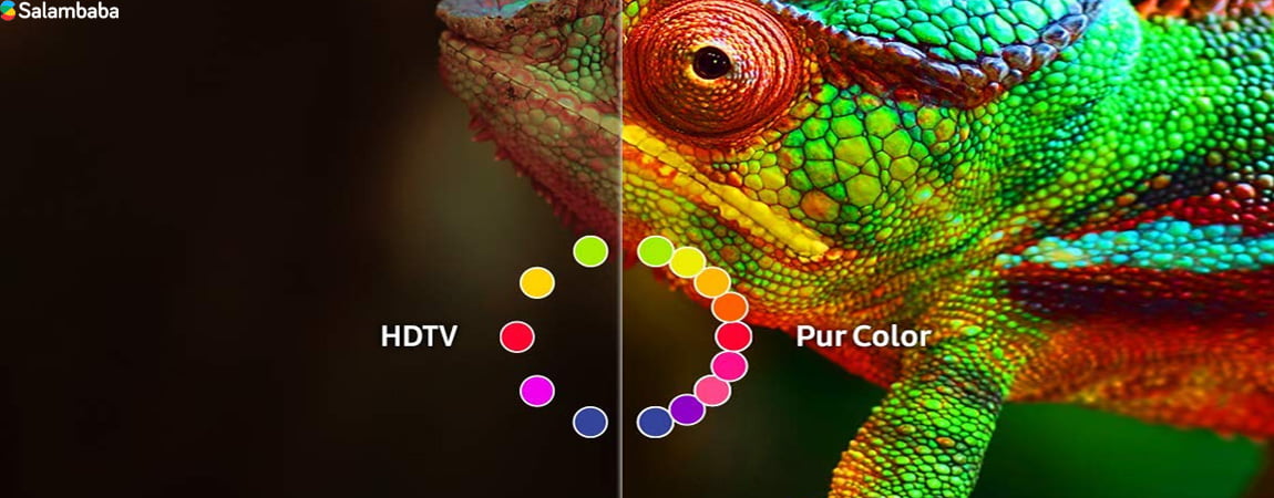 فناوری PurColor در صفحه نمایش تلویزیون سامسونگ RU7105